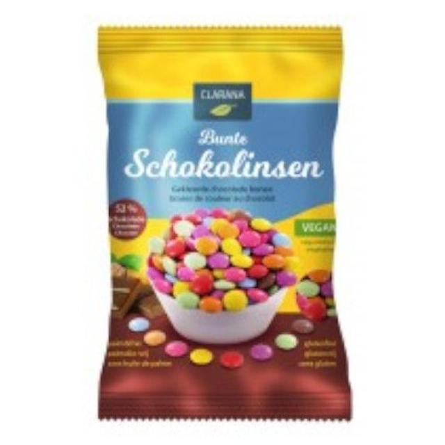 Clarana Bunte Schokolinsen 125g