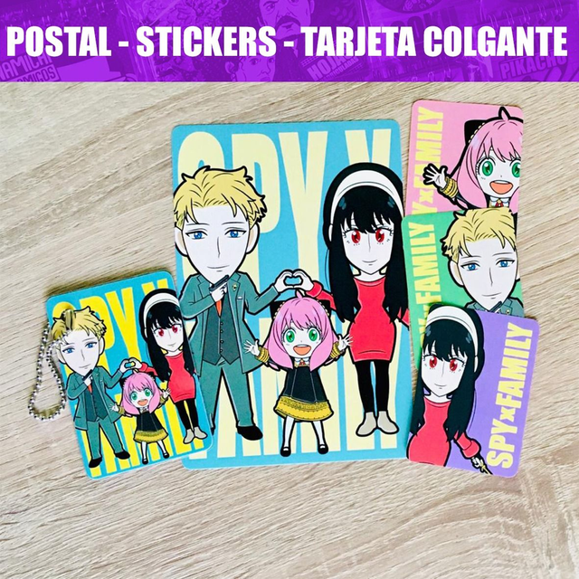 Postal set Spy x family