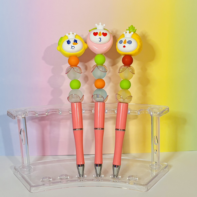 Snow King Blind box head figure beaded pen 3 designs