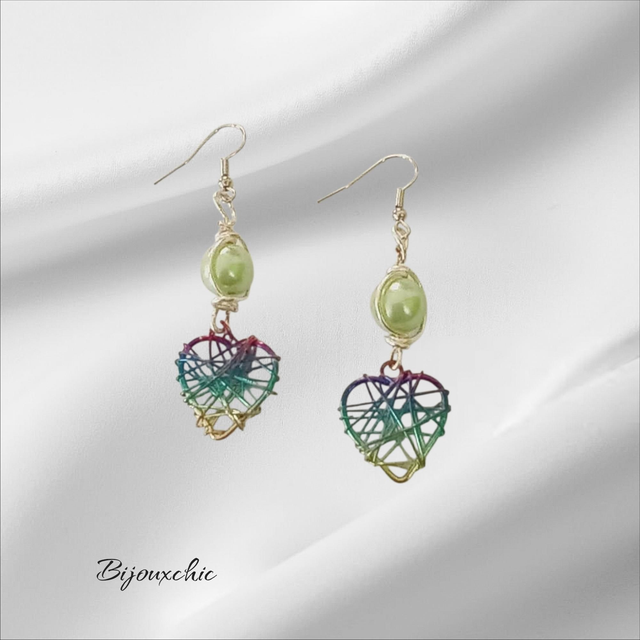 Boucles d'oreilles Coeuria 