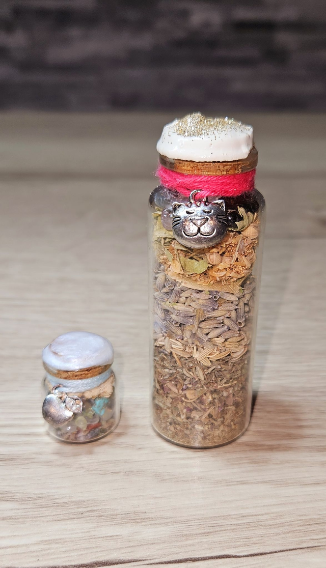 Spelljar (Amulette naturelle d’intention) "NO STRESS" 