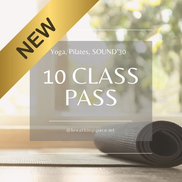 NEW 10 class pass