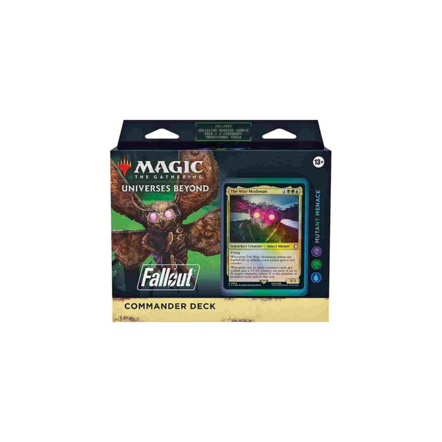 Fallout Commander Deck "Mutant Menace" Universes Beyond English - Magic the Gathering 