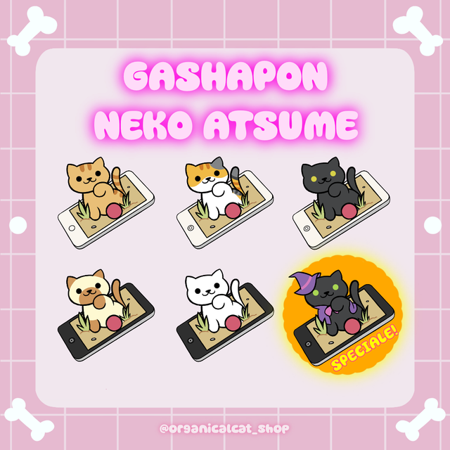 Neko Atsume Gashapon