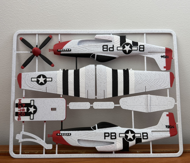 P-51D Mustang Kit Card