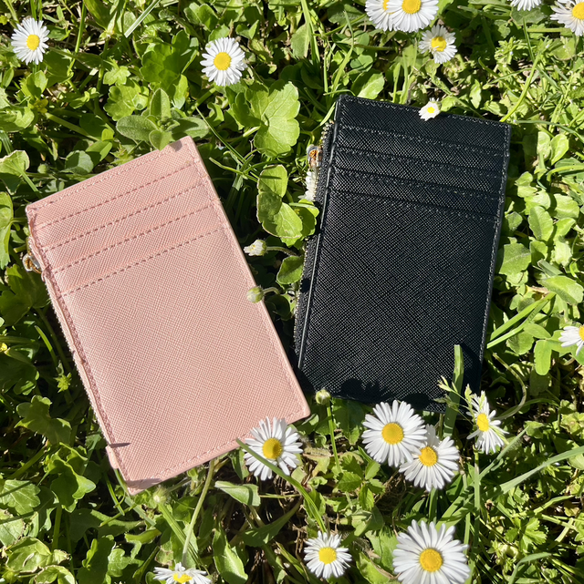 Portacarte ecopelle saffiano