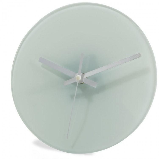 20cm Round Toughened Glass Clock