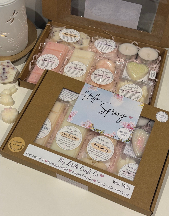 Spring Gift Box of Highly Scented Wax Melts