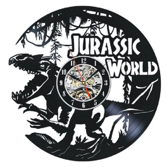 RELOJ DE PARED JURASSIC WORLD 30cm X 30cm