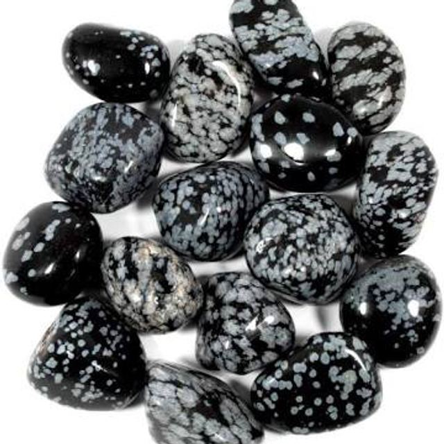 Snowflake Obsidian Tumblestone