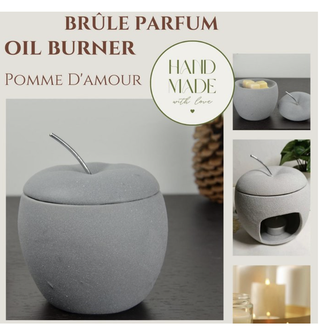 Brûle Parfum – Pomme d’Amour  ( je reviens bientôt )