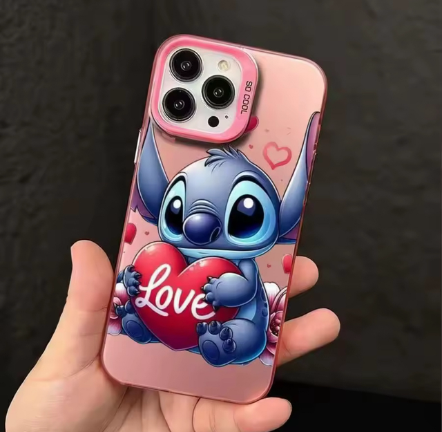 Coque iPhone Stitch Coeur