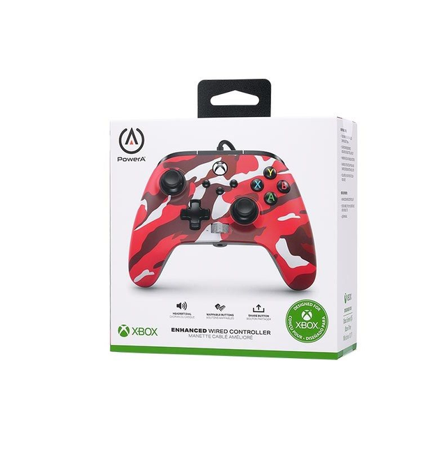 Control Xbox series / One / pc Rojo Camu