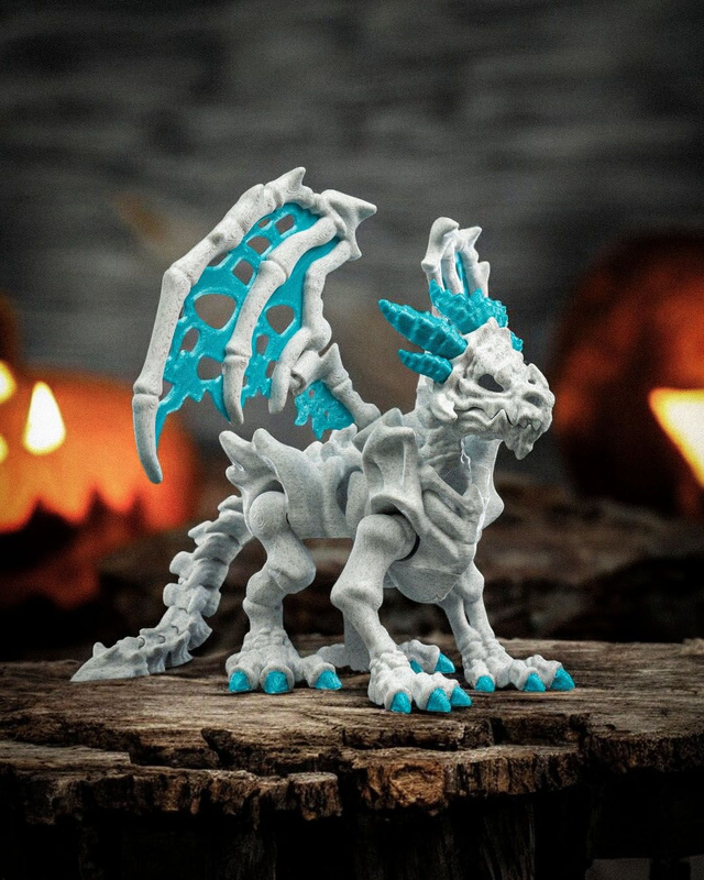 Dragon squelettique
