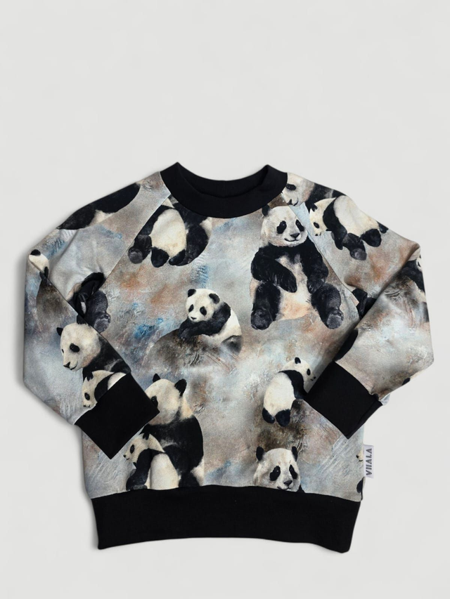 Collegepaita TYRSKYPANDAT SINIBEIGE