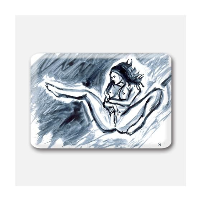 Imán mujer masturbándose