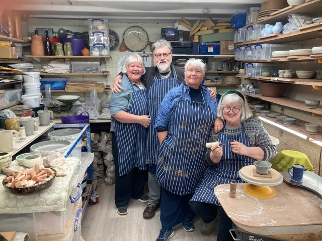 Pottery Clay Day (on the potters wheel)