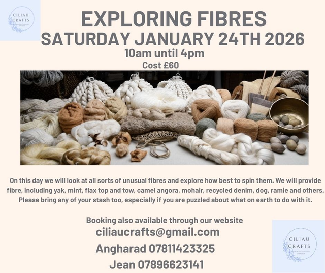 Exploring Fibres Workshop 26th Jan 2026