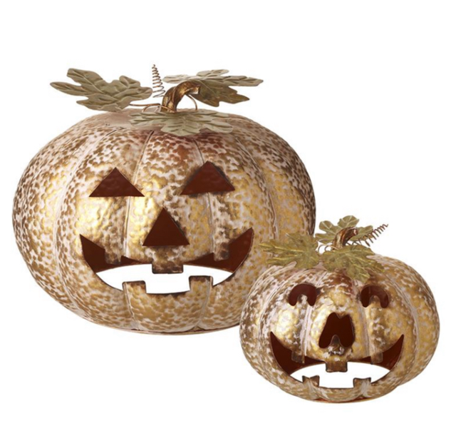 Giant Gold Cut Out Pumpkin 