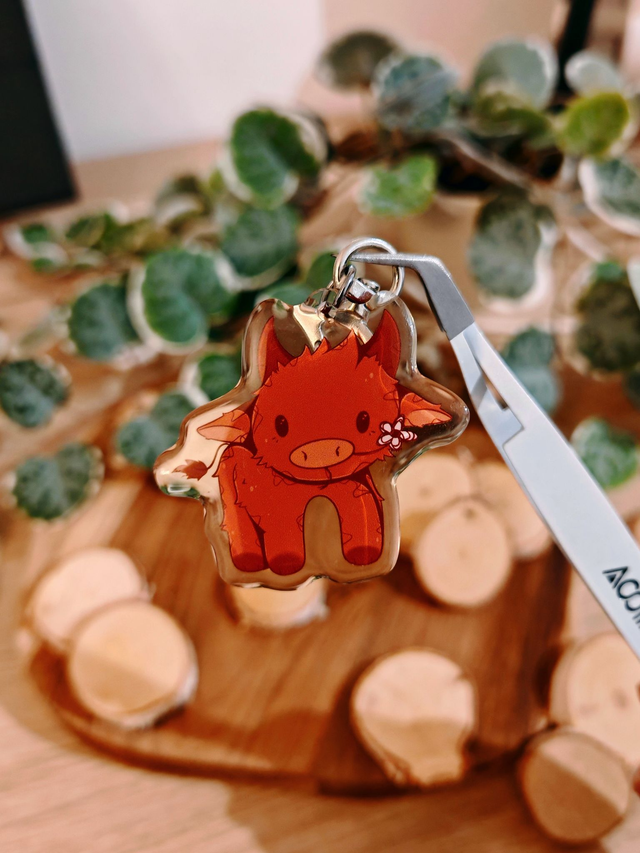 Cow - Keychain