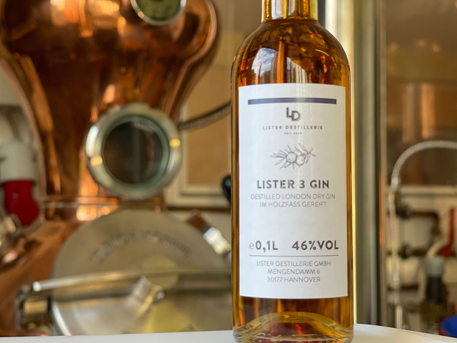 Lister 3 Gin Holzfass 46%vol