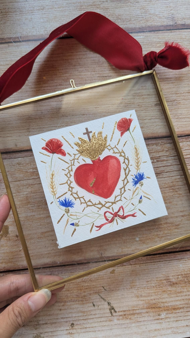 Sacré-Coeur entre deux verres n°2