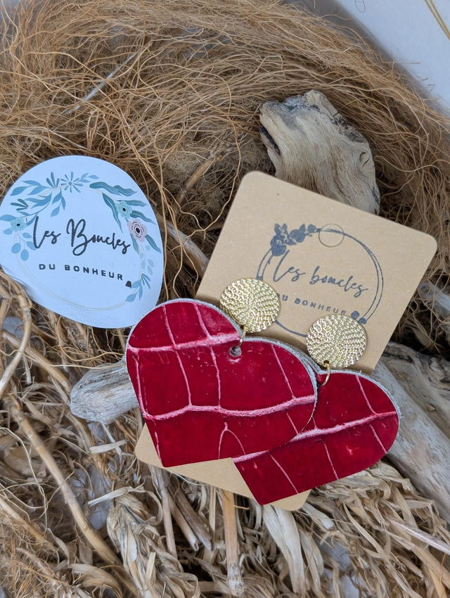 Coeur ❤️ rouge c1022