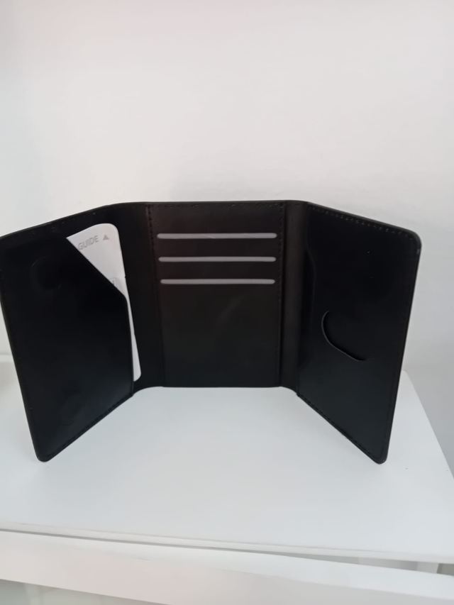 Portacarte magnetico nero