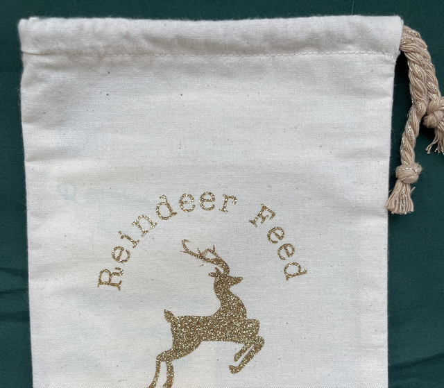 Reindeer Feed Bag