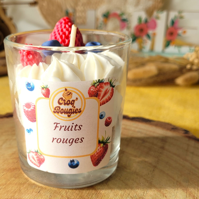 Bougie 120g - FRUITS ROUGES