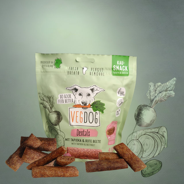 VEGDOG DENTALS – Pflanzliche Kausticks für gesunde Zähne