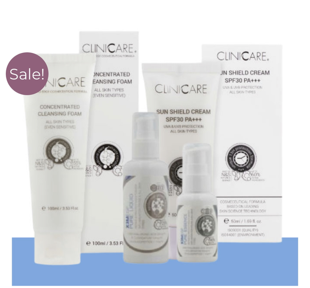 Clinicare -Complexion clearing skincare bundle 