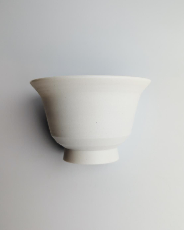 Czarka z białej porcelany 40ml