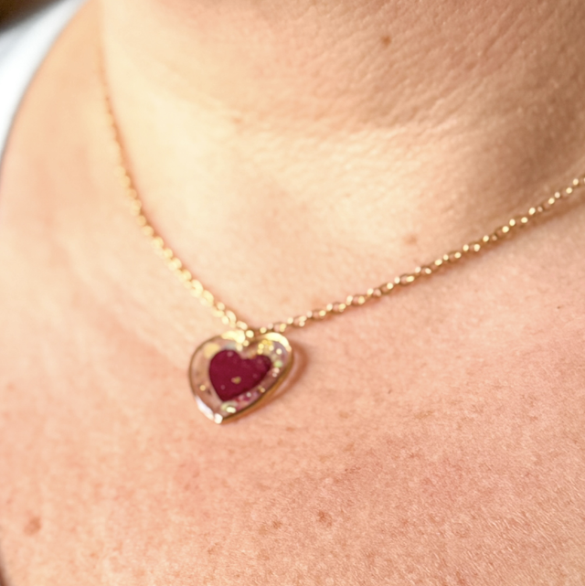 Collier CŒUR DE ROSE