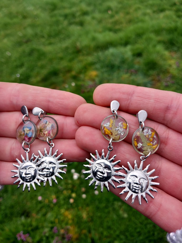 Boucles d'oreilles heol