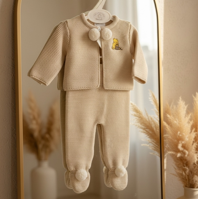 Beige Winnie The Pooh Set