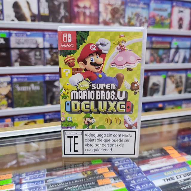 New super Mario bros.U deluxe