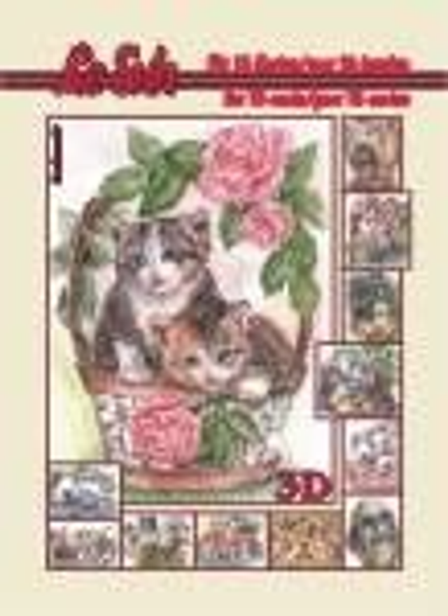 3D Boekje Katten (345625)