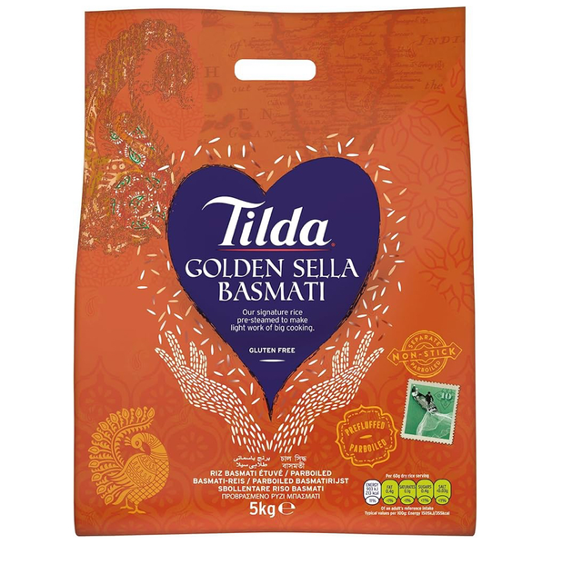Tilda Golden Sellar Basmati Rice 5kg