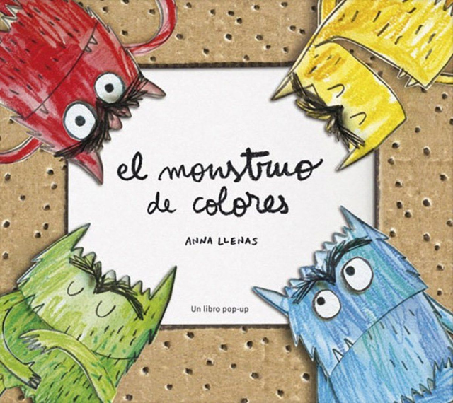 El monstruo de colores: Un libro pop-up - Anna Llenas