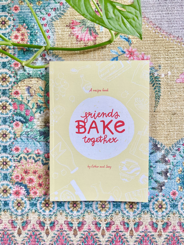Friends bake together recipe book