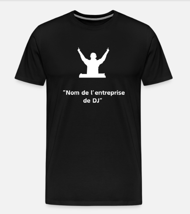T-shirt personnalisable Pour DJ