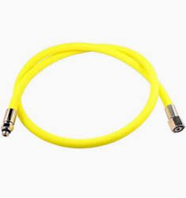 Bestdivers tuyaux MP miflex jaune 120cm