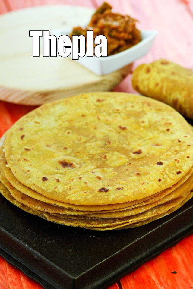 Plain Thepla – Traditional Gujarati Spiced Flatbread