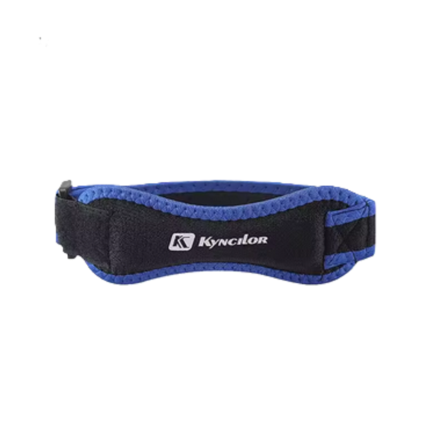 Attelle de genou réglable noir/bleu