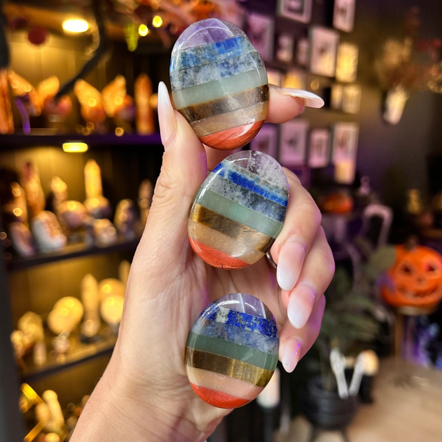 Chakra Worry / Thumb Stones