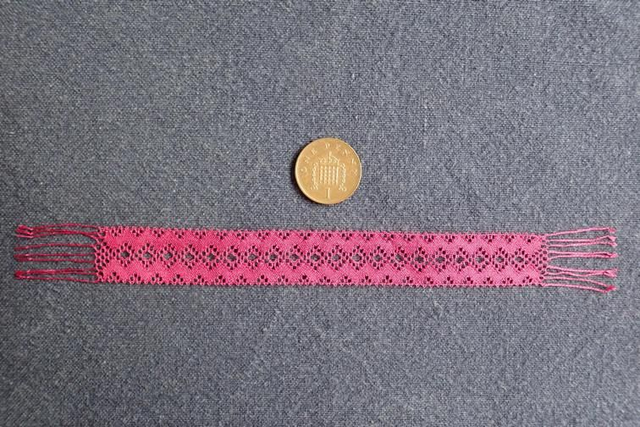 Handmade Lace Scarf - Silk (Design SC1)