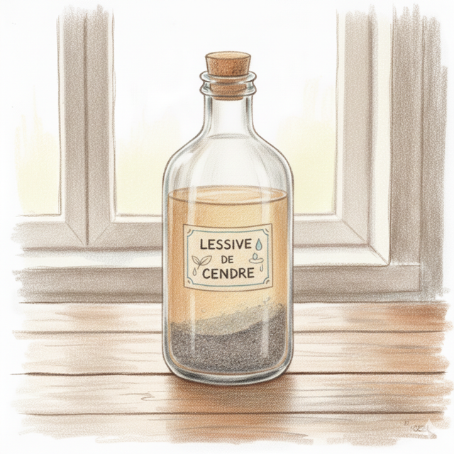 Lessive de cendre