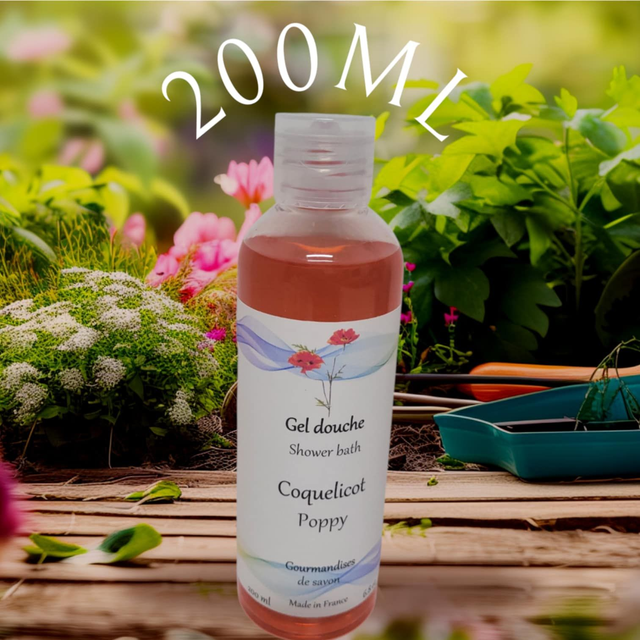 Gel douche senteur Coquelicot