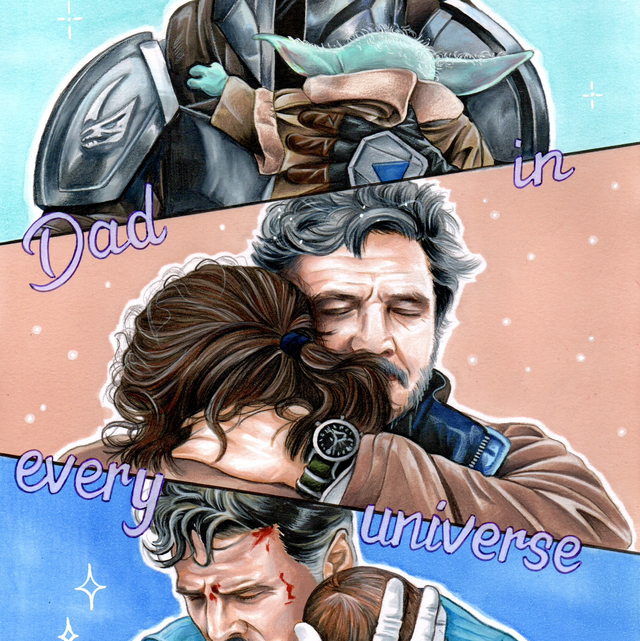Dad in every universe print